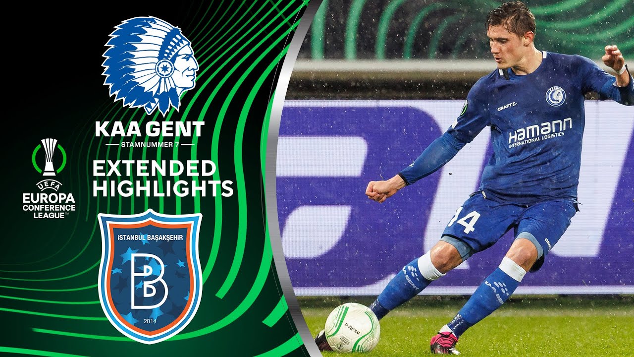 Gent vs. İstanbul Başakşehir: Extended Highlights UECL Round of 16 - 1st Leg | CBS Sports Golazo - YouTube