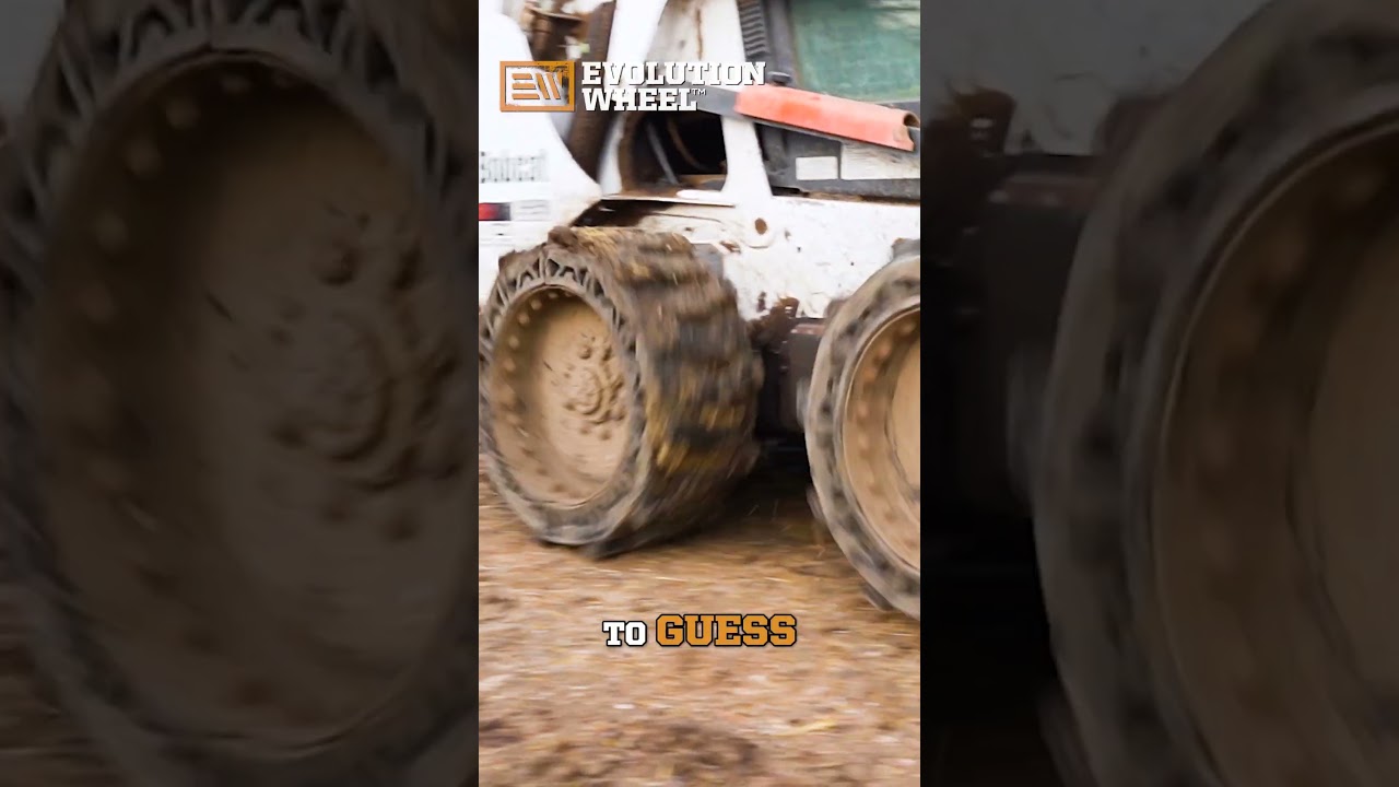 Over 1200 Hours From Solid Skid Steer Tires | EWRS-AT