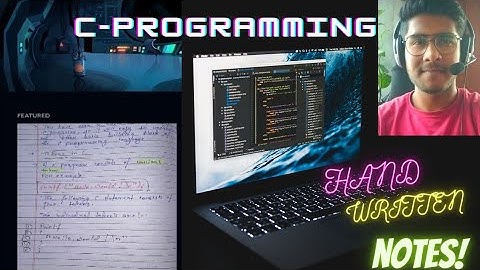 C-programming || Hand Written Notes📝 || #adityaverse ||