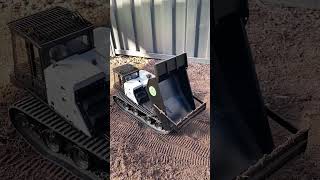 RC Toucan Hobby Crawler Dumper Prinoth Panther T14R dumping dirt