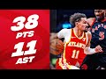 Trae Young GOES OFF For 38-Point DOUBLE-DOUBLE! 🧊 | December 15, 2023