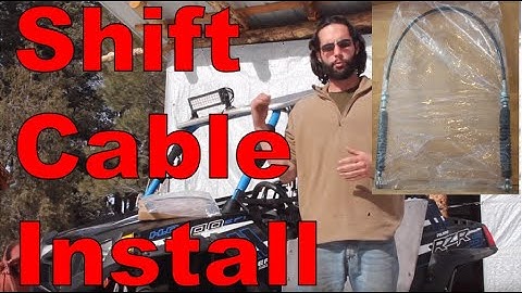 How-To Replace Shift Cable on Polaris RZR 800