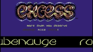 C64 Crack Intro: Exac Intro by Excess! 3 September 2022!