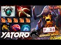 7.36 Yatoro Clinkz Godlike Skeleton - Dota 2 Pro Gameplay [Watch &amp; Learn]