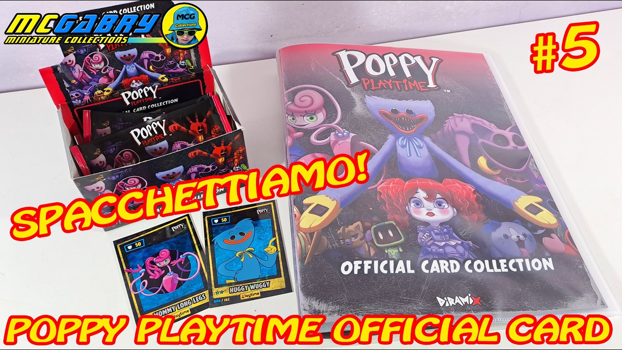 Poppy Playtime Official Card Collection No. 5 Let's Hunt for Rare