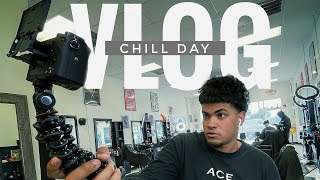 First Barber Vlog (Chill Day)