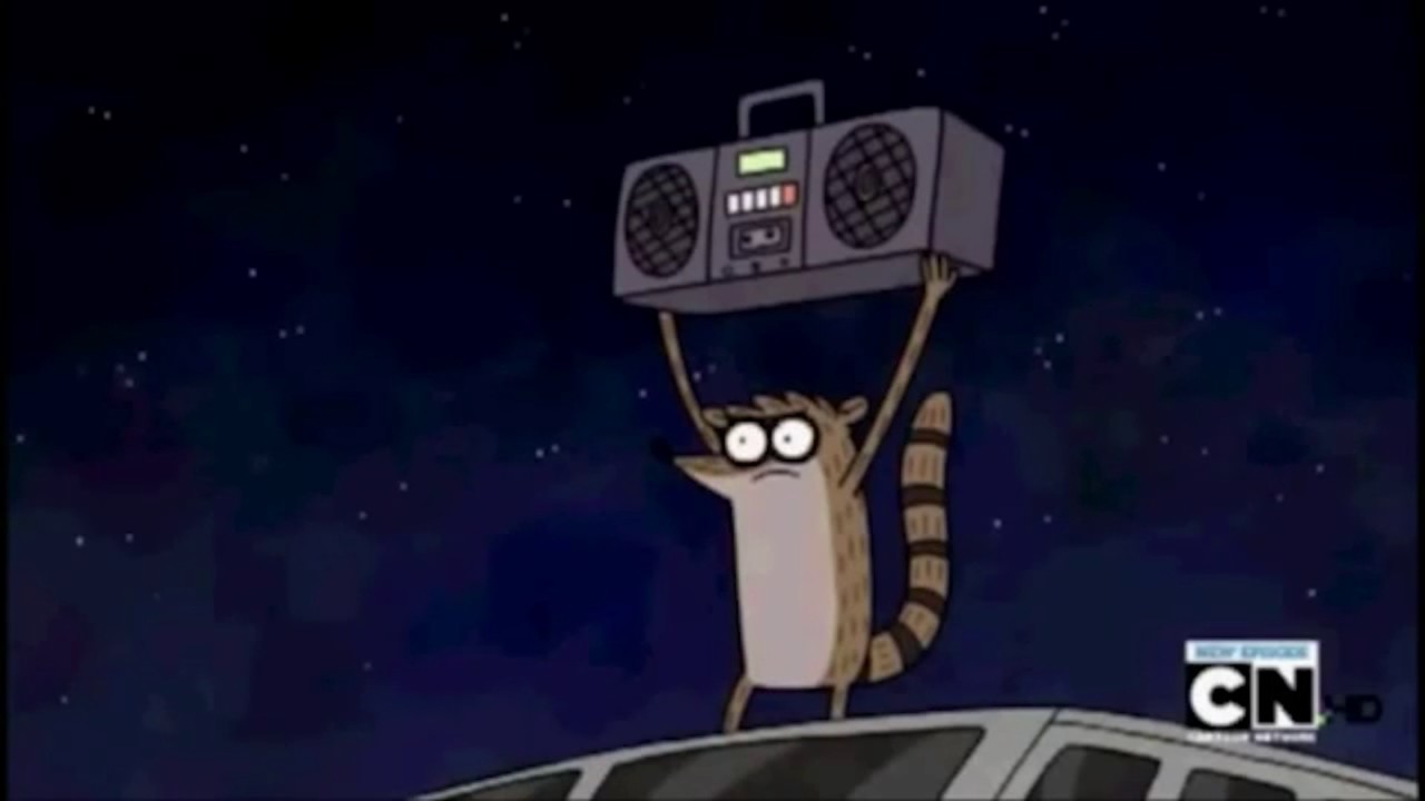 Rigby plays Gorillaz