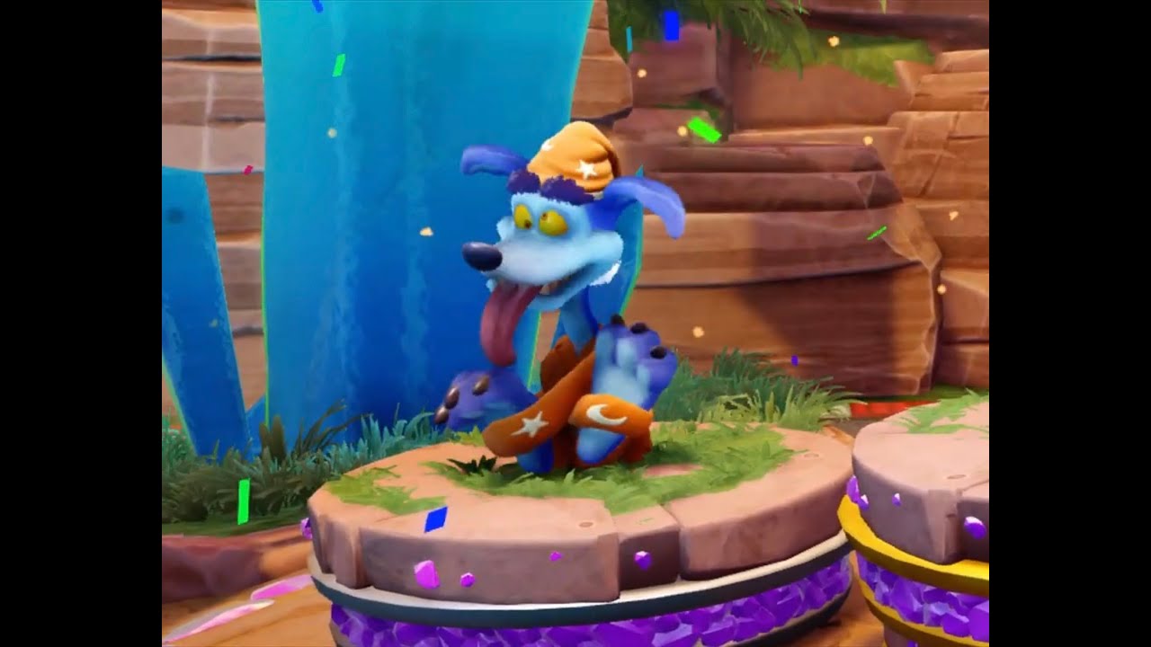 Ripper Roo Losing Podium Animation - (Crash Nitro Fueled) - YouTube