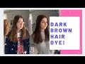 Light Brown to Dark Brown Hair Transformation!