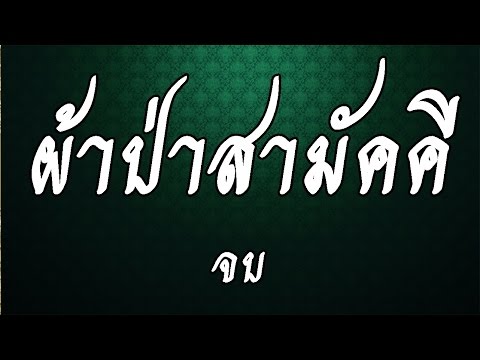 ผ้าป่าสามัคคี  (จบ) @ พระอาจารย์สมภพ  โชติปัญโญ