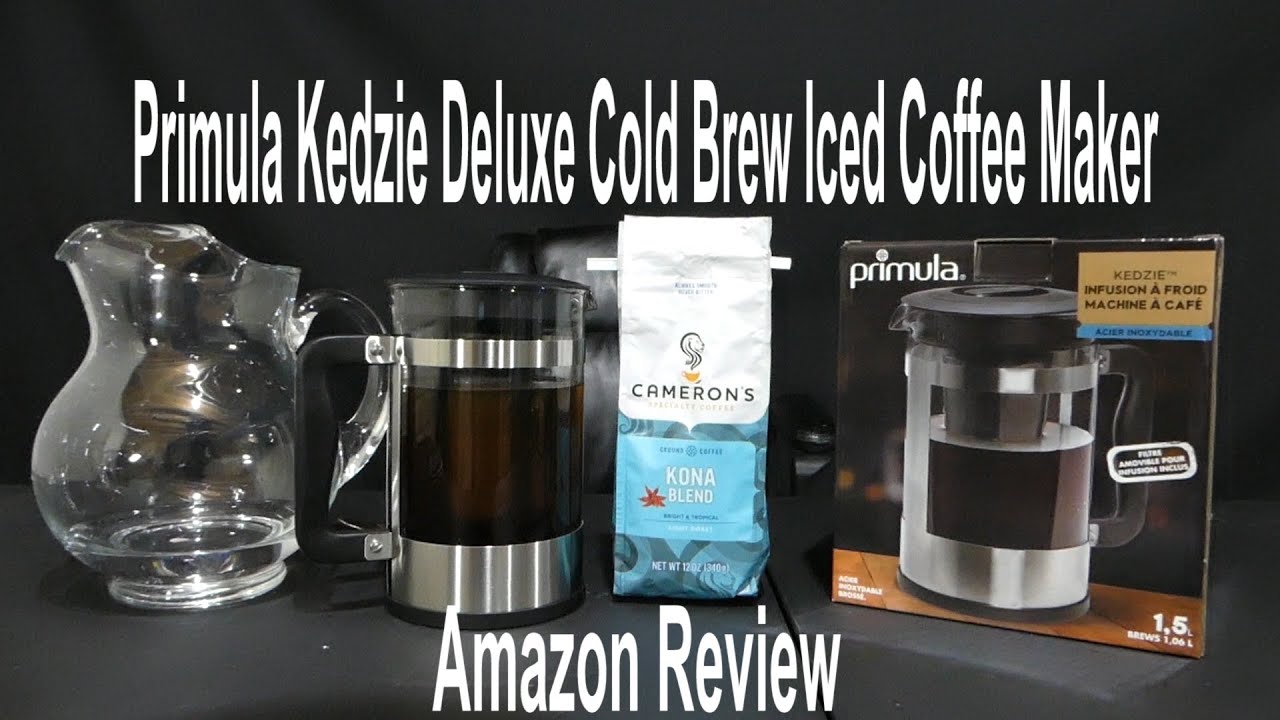 Primula Kedzie Deluxe Cold Brew Iced Coffee Maker 