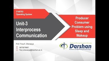 3.09 - Producer Consumer Problem using Sleep and Wakeup