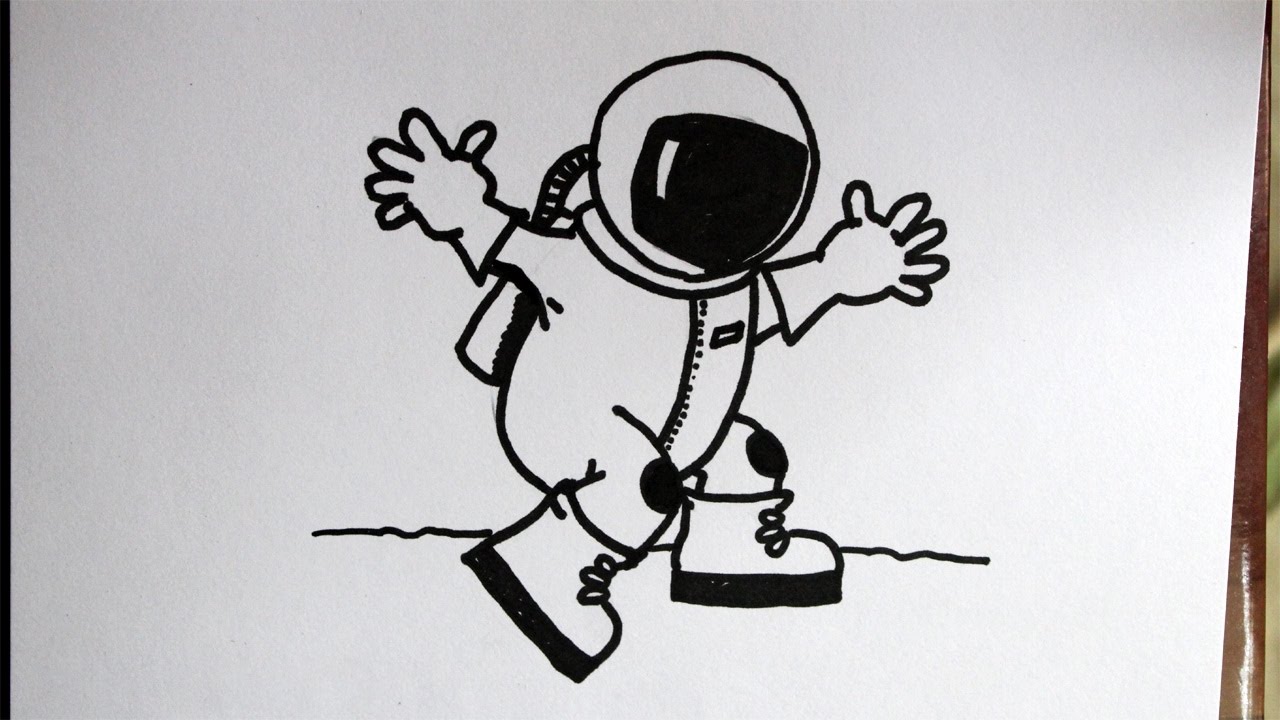  Gambar  Astronot  Animasi 3d 