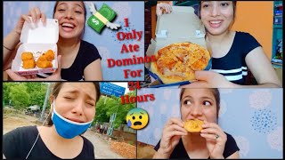 I Only Ate Dominos For 24 Hours || Omg ? Kitna kharcha hua || Foodie JD Vlogs