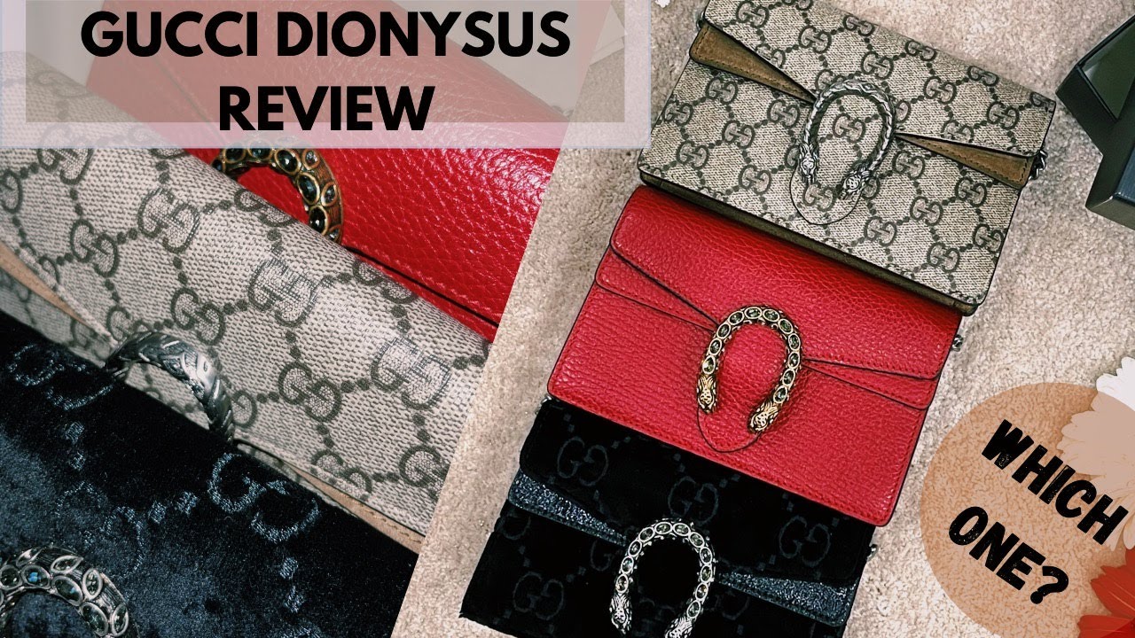 GUCCI DIONYSUS SUPERMINI BAG REVIEW