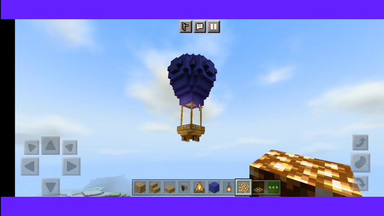 Come Creare una MONGOLFIERA su minecraft - ita !! - YouTube