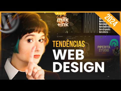 10 MAIORES TENDÊNCIAS de WEB DESIGN que vão BOMBAR em 2024 🔥