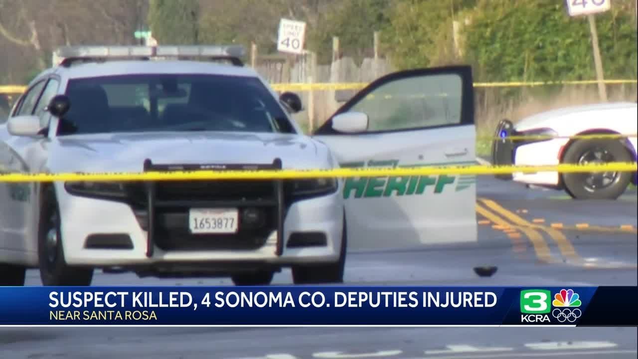 Tragic news, sonoma county shooting: Consequences 4 Deputies Injured, Suspect Dead in Santa Rosa Shooting 22