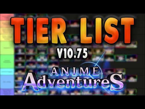ANNIVERSARY UPDATE* Anime Adventures Tier List * Who You Should Summon For?  NEW OP META UNITS? 