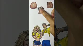 NEYMAR JR X SHAKIRA BRASIL TREND DAI DAI