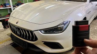 2018 Maserati Ghibli SQ4 OBD Port Location