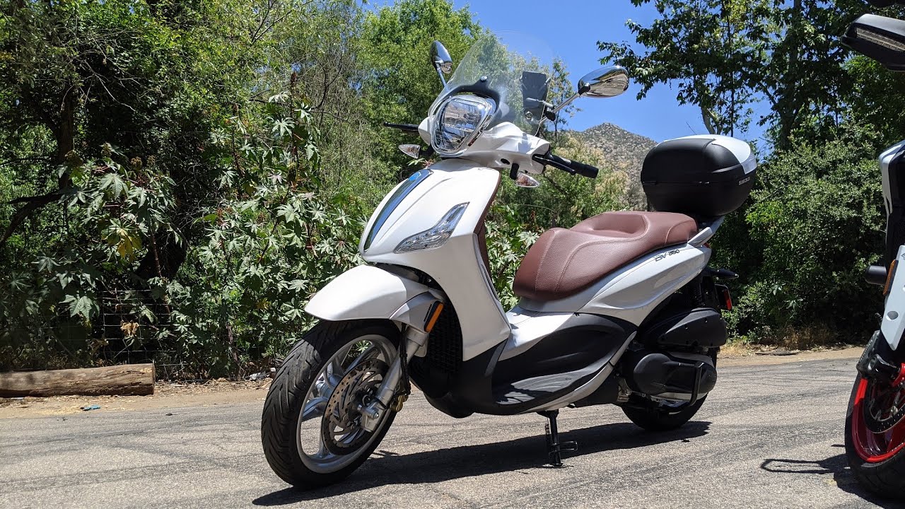 Piaggio BV350 update.