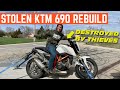 Buying A STOLEN KTM Duke 690 And Fixing It In ONE DAY