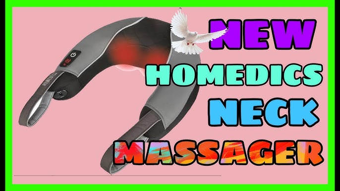 HoMedics Cordless 3D Tru Touch Neck & Shoulder Massager with Heat