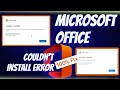 Microsoft Office Couldn't Install Error | Error Code 0-2048(0) &amp; 0-2054(0)