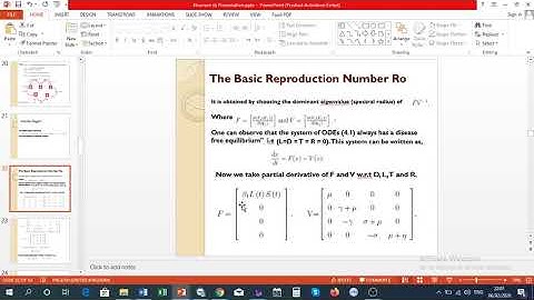 Calculation of Basic Reproduction Number