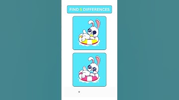 Find the 5 Differences in 30 Seconds! | Spot the Difference Game #shorts