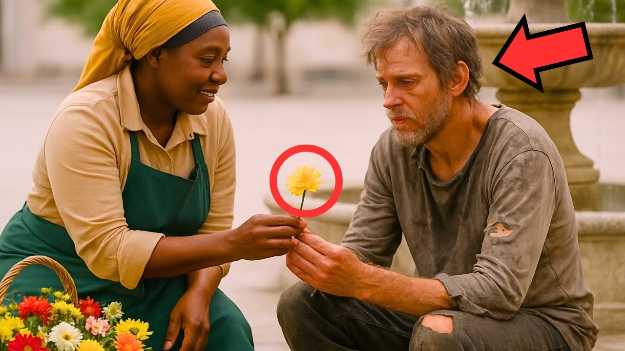 VENDEDORA DE FLORES AYUDA A HOMBRE SIN MEMORIA… Y ÉL CAMBIA SU VIDA DESPUÉS