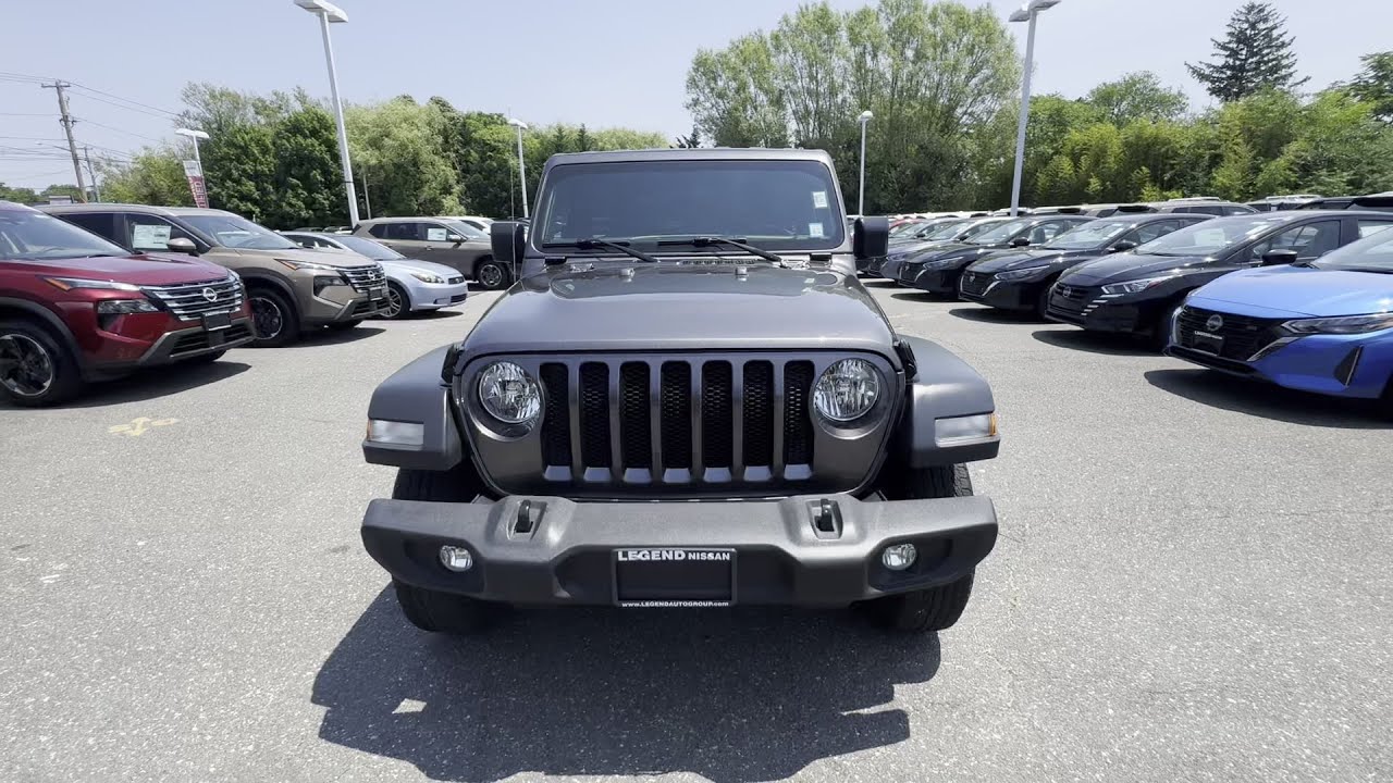 Used 2019 Jeep Wrangler Unlimited Sport S 1C4HJXDG1KW531899 Syosset