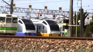 新潟車両センターに疎開E653系水カツK302編成・K303編成[HD]