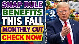 If You Get SNAP Benefits, This New Rule Could Quietly Cut Your Monthly Amount This Fall News