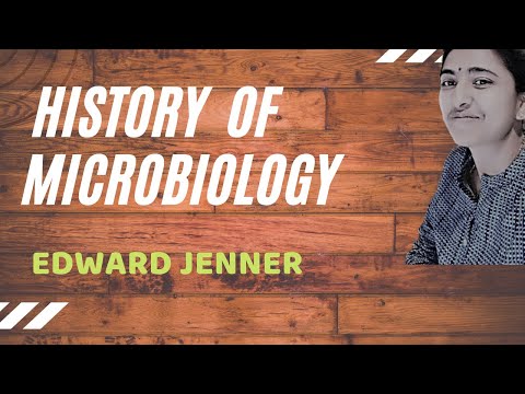 HISTORY OF MICROBIOLOGY II EDWARD JENNER