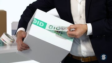 Security Tapes with VOID technology by Securikett