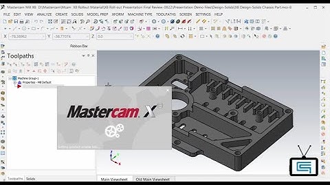 Mastercam X8 Release - Update Your Files  - Cimquest 2 Minute Tuesday