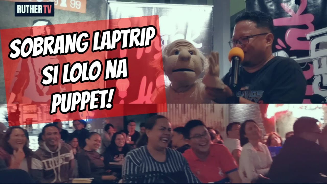 SOBRANG LAPTRIP YUNG LOLO NA PUPPET | Ruther TV