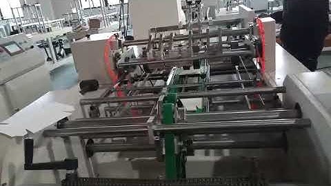 Full Servo Control Burger Box Making Machine to European Customers
