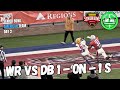2026 Senior Bowl Day 2 WR Vs DB American Team 1 On 1s