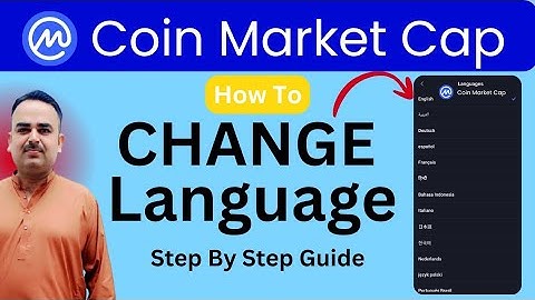 How to Change Language on CoinMarketCap 2025 | CoinMarketCap par Language Change Kaise Karein 
