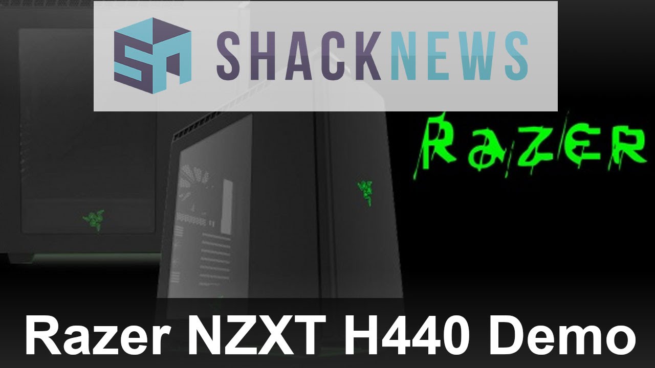 Razer NZXT H440 Tech Demo