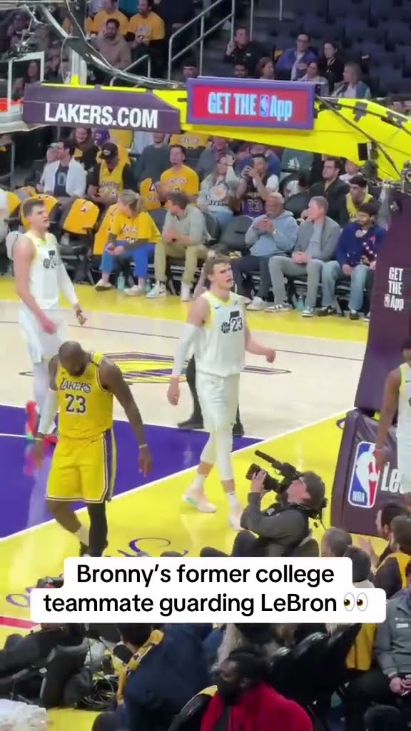 Isaiah Collier played at USC with Bronny, now he's guarding LeBron ?