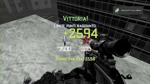 INSANE MW3 TRICKSHOT - 1800 OUT OF MAP SHOT - COMEBACK 2018