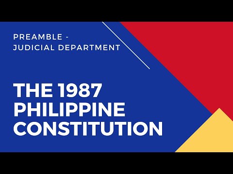 The 1987 Constitution of the Republic of the Philippines