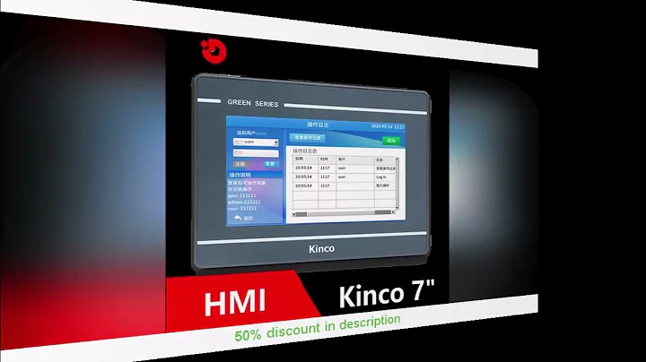 Latest Products You Must Know! Kinco GL070 GL070E HMI Touch Screen 7 inch 800*480 Ethernet 1 USB