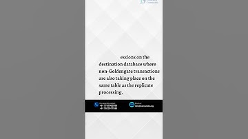 #shorts What are the most common reasons for the Replicat process slowing down ?