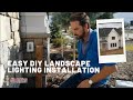 Landscape Lighting Installation Step by Step