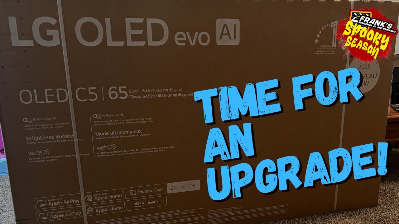 Новый OLED-телевизор! Переходим с LG CX на LG C5! | Первые мысли